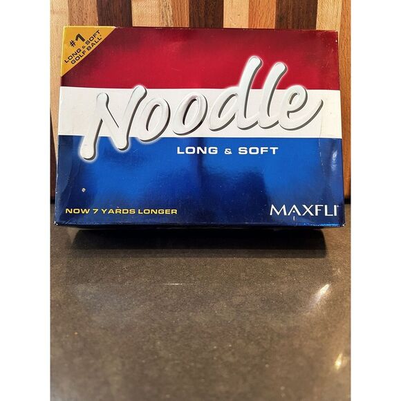 Noodles‎ Long & Soft Golf Balls Maxfli 2 Sleeves - Picture 1 of 3